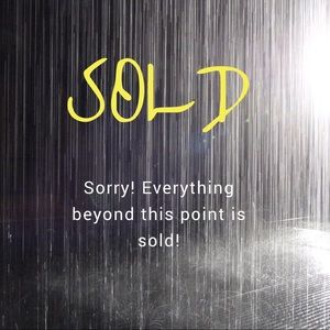 Sorry! Everything past this listing is sold!